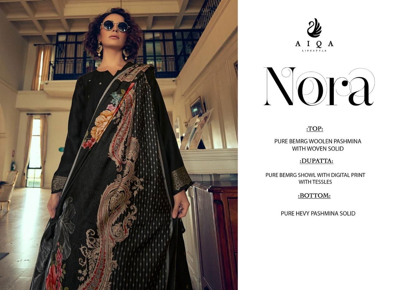 Nora By Aiqa Pashmina Salwar Kameez Suppliers In India 